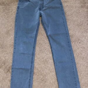 Levi's Gray Slim Jeans Classic Style